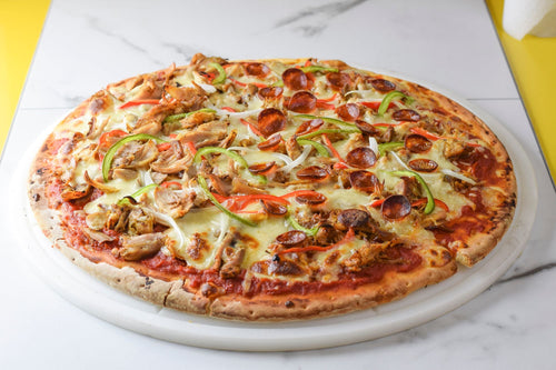 Pizza 12" Au Griot et Pepperoni Toute Garnie